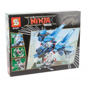 Конструктор SY Ninja Movie «Самолет-молния Джея» — арт. SY927 (аналог LEGO 70614)