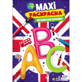 Макси-раскраска. Английский алфавит